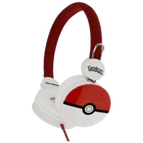 OTL POKEMON POKEBALL CORE HEADPHONES CUFFIE POKEMON PER BAMBINI JACK 3.5mm