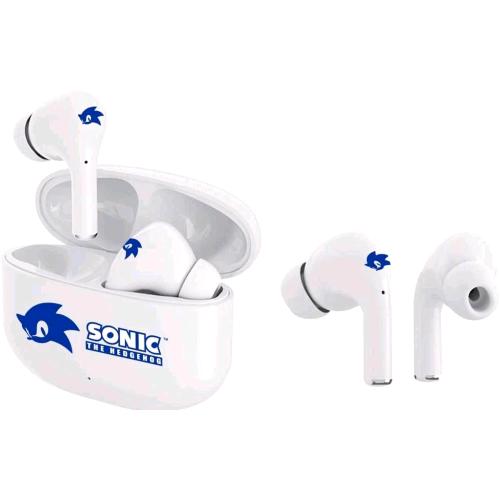 OTL SONIC THE HEDGEHOG EARPODS TRUE WIRELESS AURICOLARI BLUETOOTH CON CUSTODIA DI RICARICA BIANCO