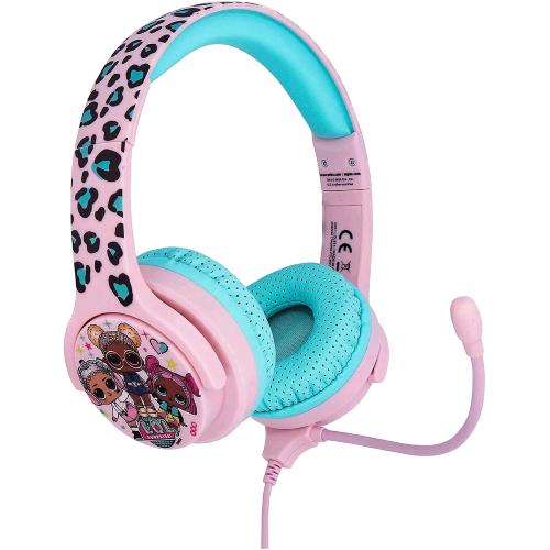 OTL LOL SURPRISE STUDY HEADPHONES CUFFIE CON MICROFONO PER BAMBINI