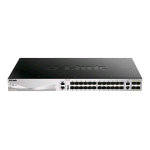 D-LINK DGS-3130-30S SWITCH GESTITO L3 30 x SFP + 2 x 10 Gigabit Ethernet + 4 x 10 Gigabit SFP+
