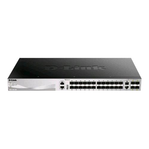 D-LINK DGS-3130-30S SWITCH GESTITO L3 30 x SFP + 2 x 10 Gigabit Ethernet + 4 x 10 Gigabit SFP+