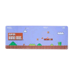 PALADONE TAPPETTINO MOUSE SUPER MARIO BROS CON BASE ANTISCIVOLO 30x80CM MULTICOLORE