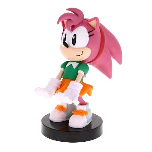 EXQUISITE GAMING CABLE GUY SONIC AMY ROSE SUPPORTO PER TELEFONO/CONTROLLER CON CAVO MICRO USB 2 MT  