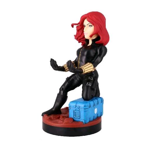 EXQUISITE GAMING CABLE GUY BLACK WIDOW 20 CM SUPPORTO PER TELEFONO/CONTROLLER CON CAVO MICRO USB 2 MT 