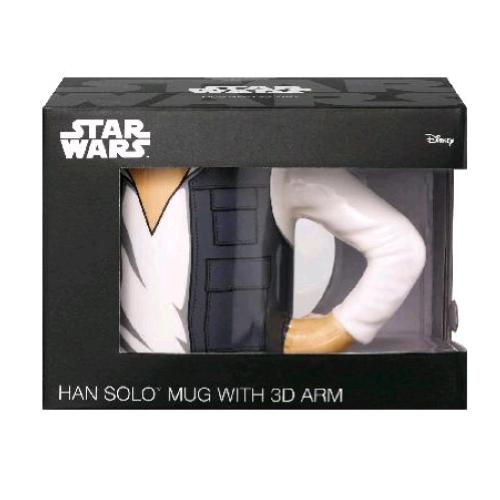 EXQUISITE GAMING STAR WARS TAZZA DA CAFFE' 3D 15x8.5x10 CM IN CERAMICA HAN SOLO 