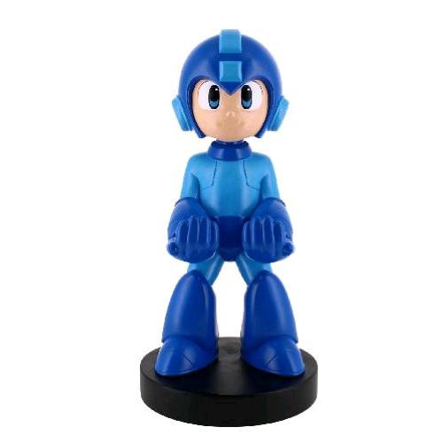 EXQUISITE GAMING CABLE GUY MEGA MAN 20 CM SUPPORTO PER TELEFONO/CONTROLLER CON CAVO MICRO USB 2 MT