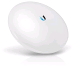 UBIQUITI NBE-5AC-GEN2-EU ACCESS POINT 5GHz NANOBEAM - AIRMAX - 450M - 15+KM -19DBI - 450 Mbit/s Bianco