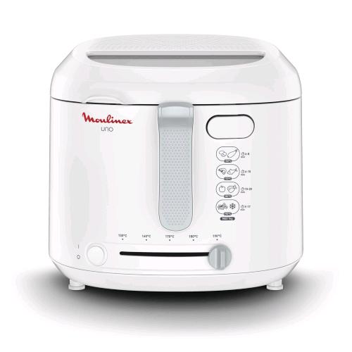 MOULINEX AF2031 UNO DEEP FRYER FRIGGITRICE 1.600 W CAPACITA' OLIO 1.8 LT BIANCO