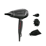 ROWENTA K/PRO STYLIST CV887LF0 ASCIUGA CAPELLI 2.200W EMISSIONE DI IONI 6 IMPOSTAZIONI 2 TEMPERATURE ACCESSORI VERSATILI NERO