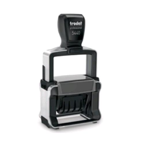 TRODAT PROFESSIONAL 5440 TIMBRO DATARIO PERSONALIZABILE AUTOINCHIOSTRANTE CARATTER 4 mm