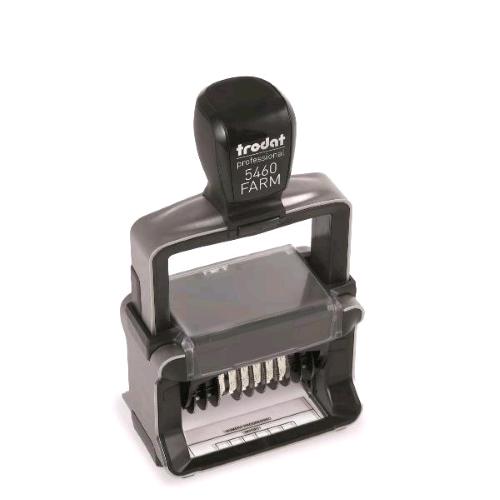 TRODAT PROFESSIONAL 5460/FARM 4.0 TIMBRO DATARIO PERSONALIZZABILE AUTOINCHIOSTRANTE AUTOCOMPONIBILE 