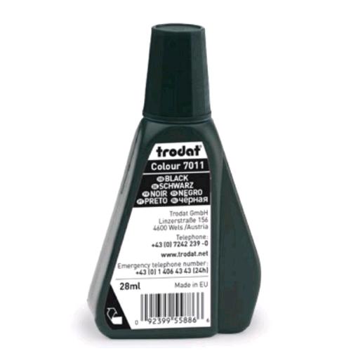 TRODAT 7011 INCHIOSTRO PER TIMBRI FLACONE DA 28 ML BLU 