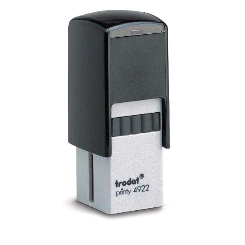 TRODAT PRINTY 4922 TIMBRO DI TESTO PERSONALIZZABILE AUTOINCHIOSTRANTE PIASTRA 20X20 mm 