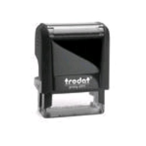 TRODAT PRINTY 4911 TIMBRO DI TESTO PERSONALIZZABILE AUTOINCHIOSTRANTE PIASTRA 14X38 mm 