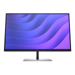 HP E27q G5 27" LED IPS QHD 2560 x 1440 75Hz 350 CD/mq 1000:1 5 ms HDMI DISPLAYPORT NERO SUPPORTO ARGENTO
