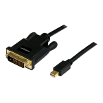 STARTECH CAVO CONVERTITORE ADATTATORE VIDEO DA MINI DISPLAYPORT A DVI-D MASCHIO/MASCIO 91 cm NERO