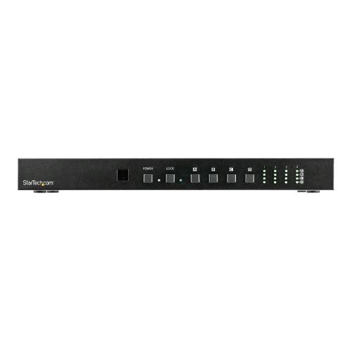 STARTECH SWITCH MOLTIPLICATORE MATRICE VIDEO HDMI 4X4 CON CONTROLLO AUDIO E ETHERNET 4K 60Hz CONTROLLO RS232