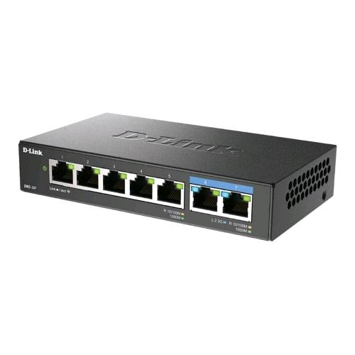 D-LINK DMS-107 SWITCH NON GESTITO 7 PORTE 5 x 10/100/1000 + 2 x 2.5GBase-T