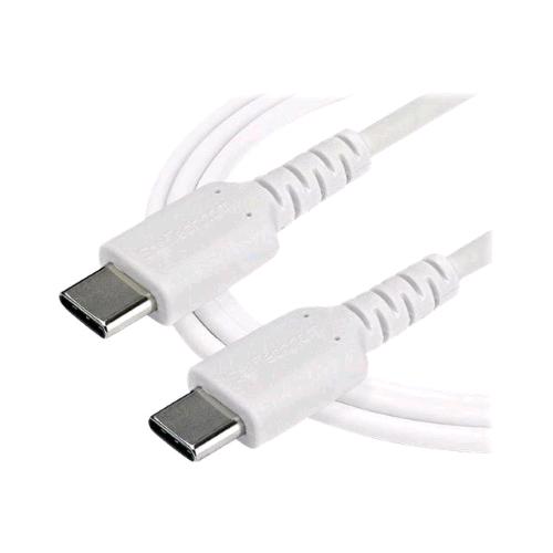 STARTECH CAVO RICARICA USB-C MASCHIO/MASCHIO THUNDERBOLT 3 USB 2.0 1 MT BIANCO