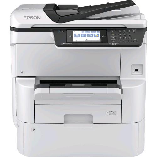 EPSON WORKFORCE PRO WF-C878RDWF STAMPANTE MULTIFUNZIONE INK JET A3 WI-FI SCANNER FAX 33.6 Kbps GIGABIT LAN USB 22ppm