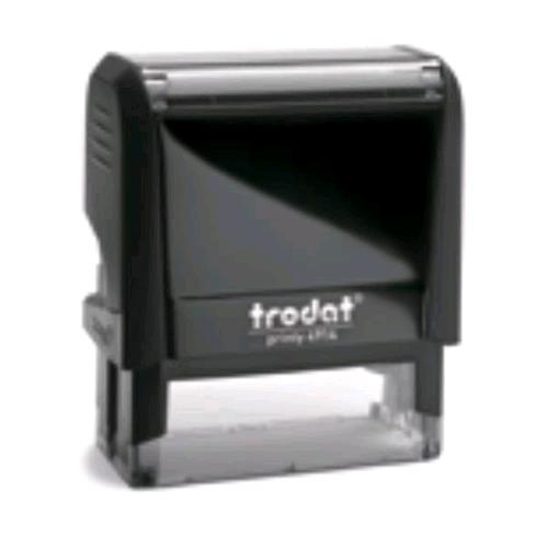 TRODAT PRINTY 4914 TIMBRO DI TESTO PERSONALIZZABILE AUTOINCHIOSTRANTE NERO