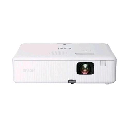 EPSON CO-W01 VIDEOPROIETTORE 3000 ANSI LUMEN 3LCD WXGA CONNESSIONE USB/HDMI CORREZIONE TRAPEZOIDALE INTERFACCIA AUDIO/VIDEO MHL  ALTOPARLANTE PROIEZIONE FINO 378" BIANCO