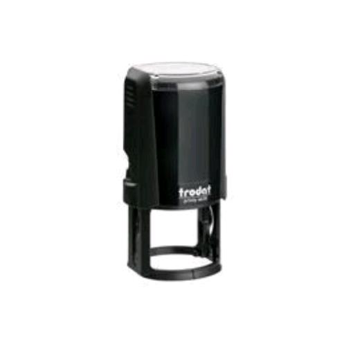TRODAT PRINTY 4638 TIMBRO DI TESTO TONDO 38 mm AUTOINCHIOSTRANTE NERO