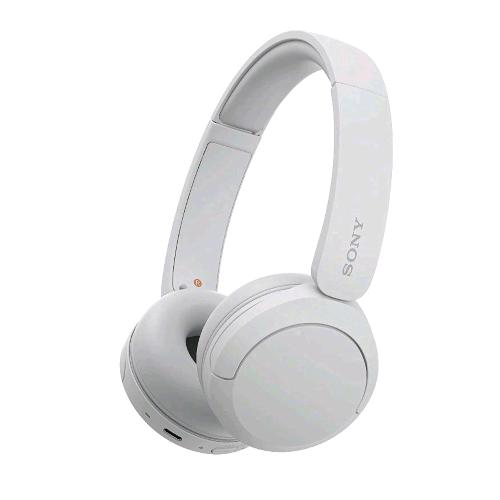 SONY WH-CH520 CUFFIE SOVRAURALI ON-EAR BLUETOOTH WIRELESS DURATA DELLA BATTERIA FINO A 50 ORE CON RICARICA RAPIDA BIANCHE