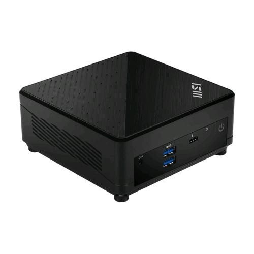 MSI CUBI 5 12M-004EU MINI PC i3-1215U 3.3GHz RAM 8GB-SSD 256GB M.2 NVMe-WI-FI 6E-WIN 11 PRO BLACK (9S6-B0A811-077)