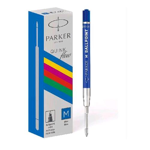 PARKER REFILL PER PENNA A SFERA PUNTA M INCHIOSTRO BLU CONF 20 Pz. 
