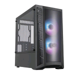 COOLER MASTER MASTERBOX MB320L ARGB CON CONTROLLER MINI TOWER ATX MINI-ITX IN VETRO TEMPERATO