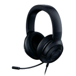 RAZER KRAKEN X LITE CUFFIE GAMING A PADIGLIONE 40MM CON MICROFONO BASSI POTENTI 7.1 CANALI CABLATO JACK 3.5MM BLACK