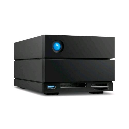LACIE STLG20000400 2BIG DOCK ARRAY DI DISCHI 20.000 GB DESKTOP HUB USB 3.0 2xTHUNDERBOLT3 SLOT PER SCHEDE SD E CF DISPLAYPORT 