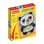 QUERCETTI PIXEL ART BASIC PANDA MOSAICO CON CHIODINI