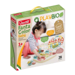 QUERCETTI PLAY BIO FANTACOLOR BABY MOSAICO CON BOTTONI EXTRA LARGE 
