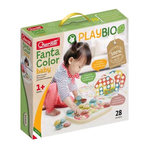 QUERCETTI PLAY BIO FANTACOLOR BABY MOSAICO CON BOTTONI EXTRA LARGE 