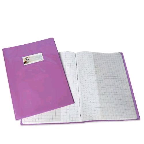 SEI ROTA COVER MAXI L F COPRIQUADERNO IN PVC LACCATO 210X297 mm LILLA