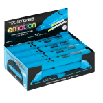 TRATTO VIDEO EMOTION EVIDENZIATORE PUNTA A SCALPELLO 1/5 mm AZZURRO CONF 12 Pz.