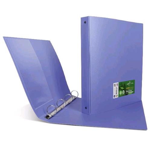 SEI ROTA TERRA RACCOGLITORE 4 ANELLI DA 30 mm IN PP RICICLATO 320X275X40 mm LILLA