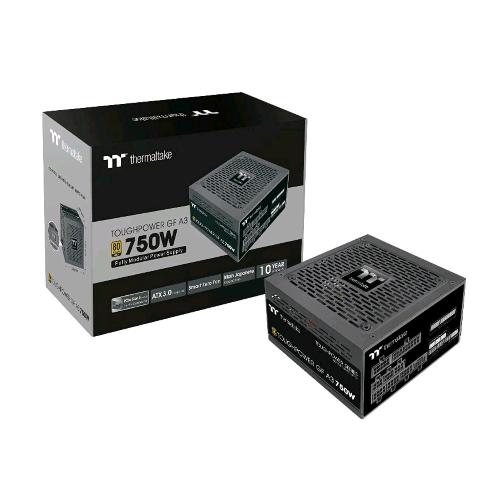 THERMALTAKE TOUGHPOWER GF A3 ALIMENTATORE 750 W COMPLETAMENTE MODULARE 80 PLUS GOLD ATX 3.0 PCIe GEN 5 NERO