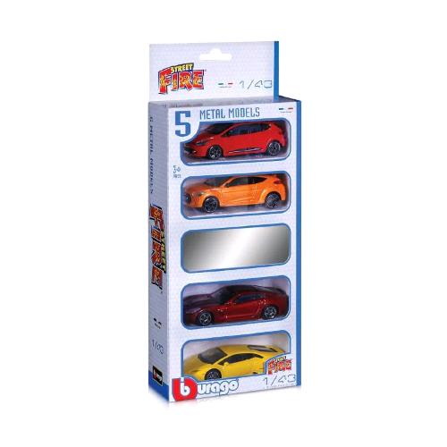 BURAGO SPECIAL 5 PACK EDITION MODELLINI AUTO SCALA 1:43 CONF 5 Pz.