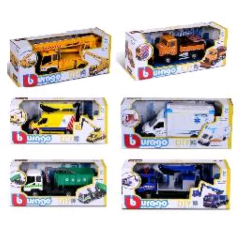 BURAGO VEICOLI EMERGENCY MODELLINI ASSORTITI SCALA 1:43