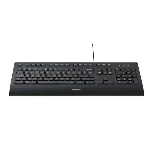 LOGITECH K280E PRO TASTIERA BUSINESS CABLATA LAYOUT US INTERNAZIONALE QWERTY NERO