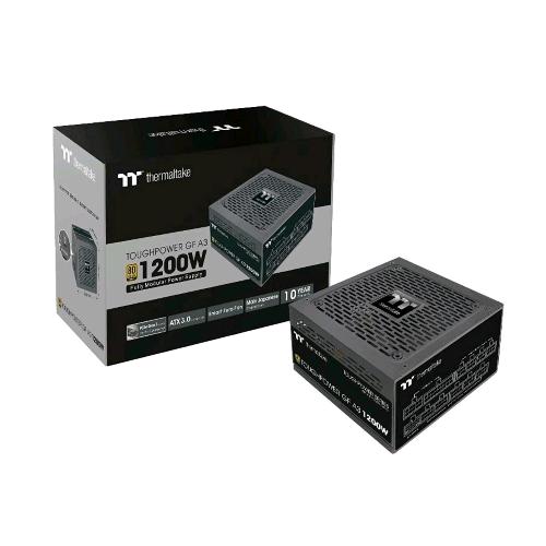 THERMALTAKE TOUGHPOWER GF A3 ALIMENTATORE 1.200W COMPLETAMENTE MODULARE 80 PLUS GOLD ATX 3.0 PCIe GEN 5 NERO