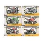 MAISTO MOTO IN SCALA 1:12 MODELLI ASSORTITI