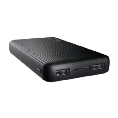 TRUST PRIMO POWERBANK 15.000 mAh DESIGN COMPATTO 2 x USB-A 1 x USB-C NERO