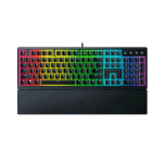 RAZER ORNATAV3 TASTIERA GAMING NECCANICA A BASSO PROFILO CON RAZER CHROMA RGB INTERRUTTORE MECCA-MEMBRANA IBRIDO POGGIAPOLSI ERGONOMICO LAYOUT ITALIA BLACK