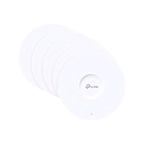 TP-LINK OMADA EAP613 V1 ACCESS POINT DUAL BAND 2.4/5GHz WI-FI 6 1800 Mbit/s PACCHETTO DI 5 Pz. MONTABILE A PARETE O A SOFFITTO