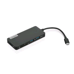 LENOVO 4X90V55523 DOCKING STATION DA USB-C A 1xHDMI 1xUSB-C 2xUSB-A 3.0 1xUSB- 2.0 LETTORE DI SCHEDE MICROSD/SD NERO