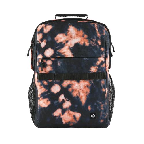 HP CAMPUS XL ZAINO PER NOTEBOOK FINO A 16" IMBOTTITO SPALLACCI CINGHIA TORACICA PASSANTE PER TROLLEY CERNIERE LUCCHETTABILI TASCA IMBOTTITA PER LAPTOP IPMERMEABILE TIE DYE BACKPACK